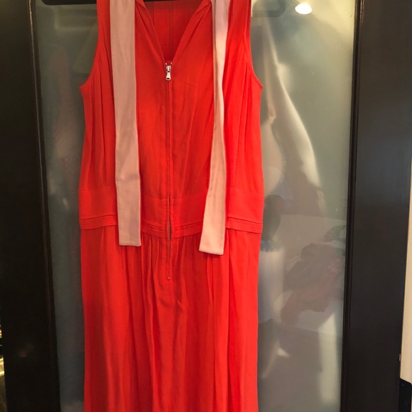 See by Chloe Mandarin Tank Dress with Pink Collar - Picture 2 of 3